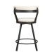 Cortez Swivel Stools - White